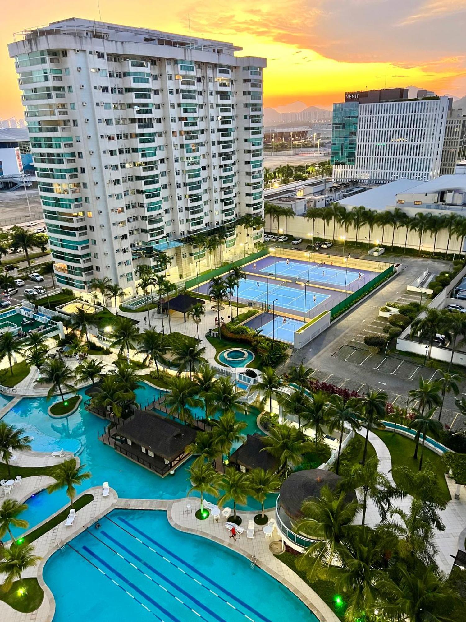 ריו דה ז'ניירו Barra Da Tijuca Depto Decorado En Exclusivo Resort מראה חיצוני תמונה